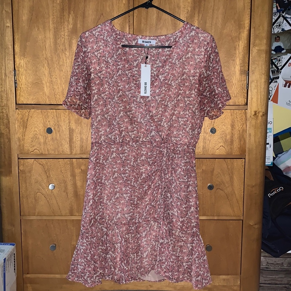 Pink Floral Dress BB Dakota